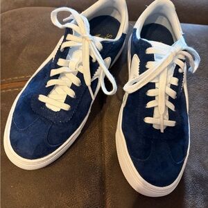 Women’s  Blue Suede Sneakers